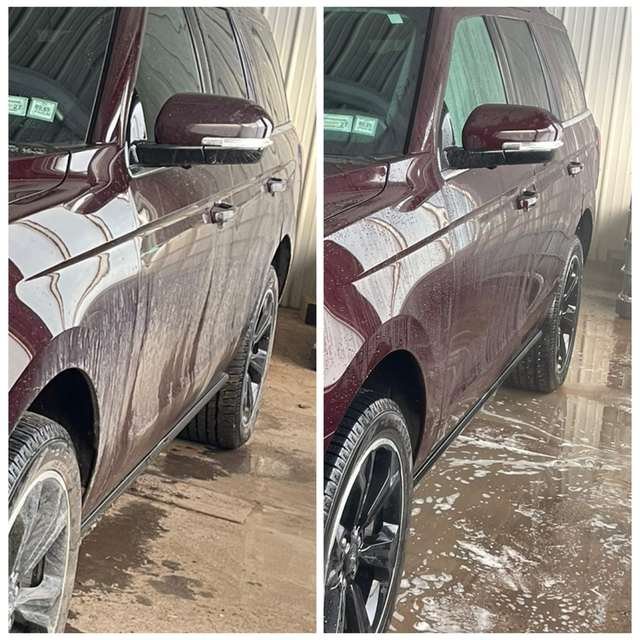 Before / after: exterior wash