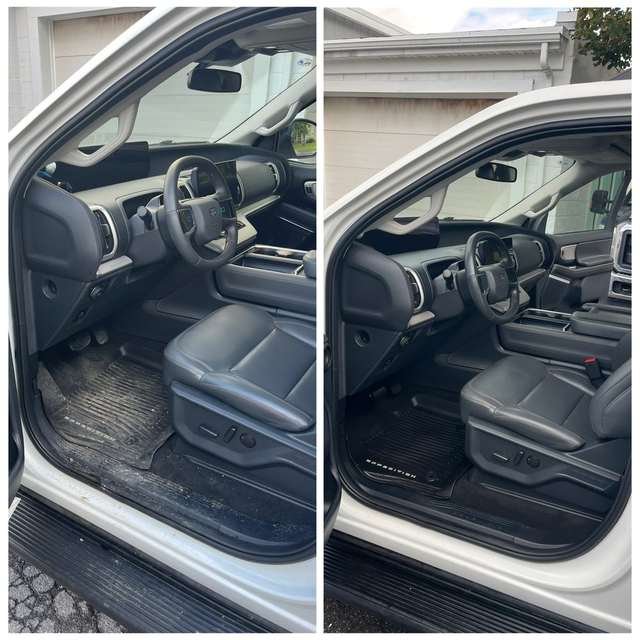 Front interior, detailed