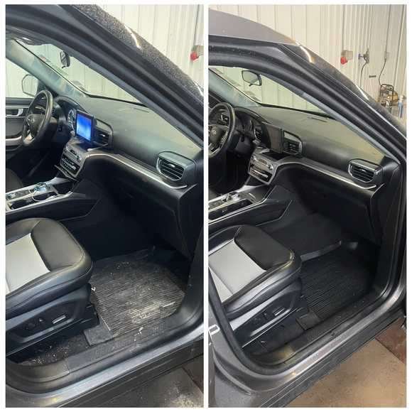 Front interior