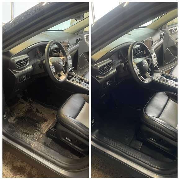 Front interior