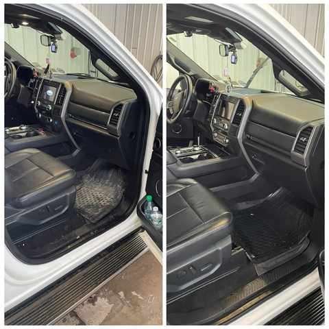 Front interior